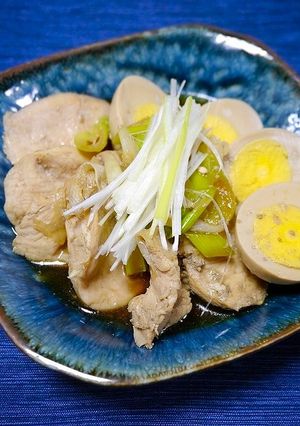 レンジで簡単！葱鶏の花椒煮-レシピのメイン写真