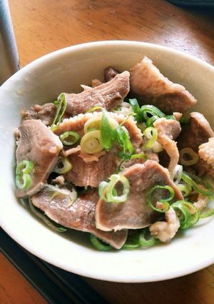 おうち居酒屋★豚タンのねぎまみれ★-レシピのメイン写真