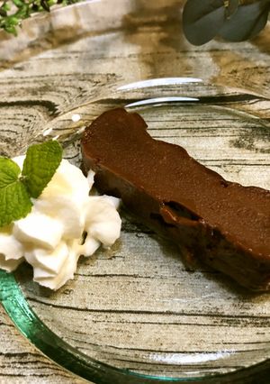業界初☆レンジでチョコレートテリーヌ-レシピのメイン写真