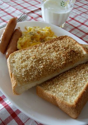 給食の❤セサミトースト-レシピのメイン写真