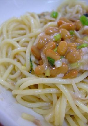 ネギ塩納豆！-レシピのメイン写真