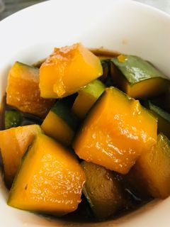 ほっこりしみしみのカボチャの煮物^^-レシピのメイン写真