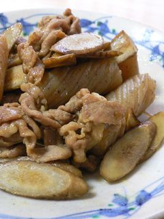 豚肉とごぼうのオイスターカレー炒め★-レシピのメイン写真