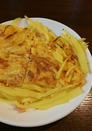 玉子 じゃがいも ベーコン ガレット-レシピのメイン写真