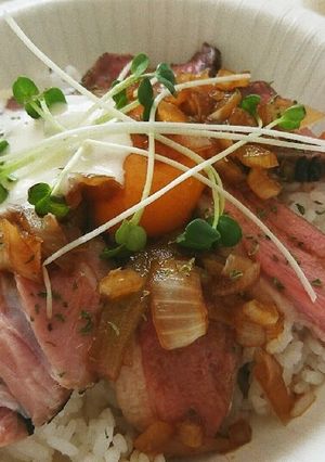 3種ロースト丼〜鶏白湯スープ〆〜-レシピのメイン写真