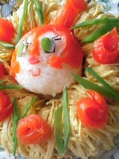 ドキンちゃんちらし寿司-レシピのメイン写真