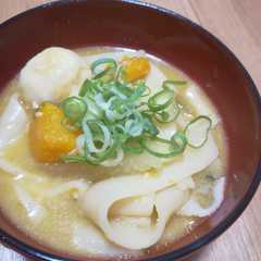 野菜たっぷり！ほうとう風おうどん-レシピのメイン写真