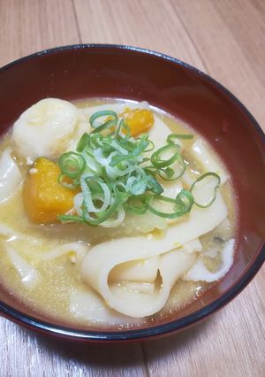 野菜たっぷり！ほうとう風おうどん-レシピのメイン写真