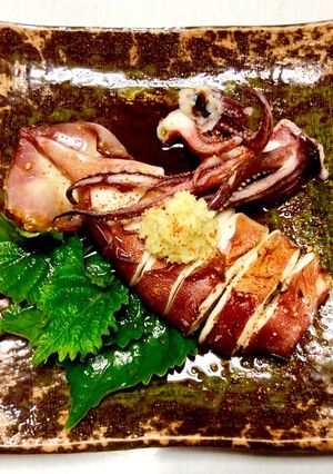 簡単！イカ焼きの和風だれ＊生姜シソ風味-レシピのメイン写真