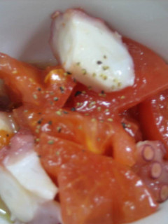 すし酢でトマトとたこのマリネ-レシピのメイン写真