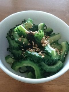 ゴーヤ 塩昆布和え-レシピのメイン写真