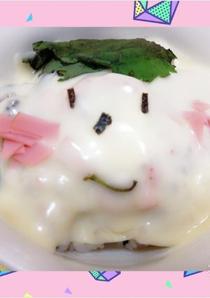 ハムマヨ卵の爆弾ご飯君♪ずぼら楽チン♪-レシピのメイン写真