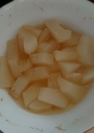 レンジで簡単冬瓜のしたゆで-レシピのメイン写真