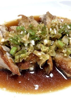 揚げない油淋鶏-レシピのメイン写真