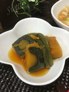 ☆夏野菜☆かぼちゃの煮物☆-レシピのメイン写真