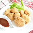 豆腐入りチキンナゲットBBQソース♪