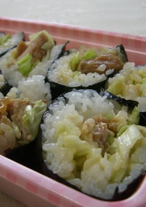 照りマヨ☆チキンの巻き握り飯-レシピのメイン写真