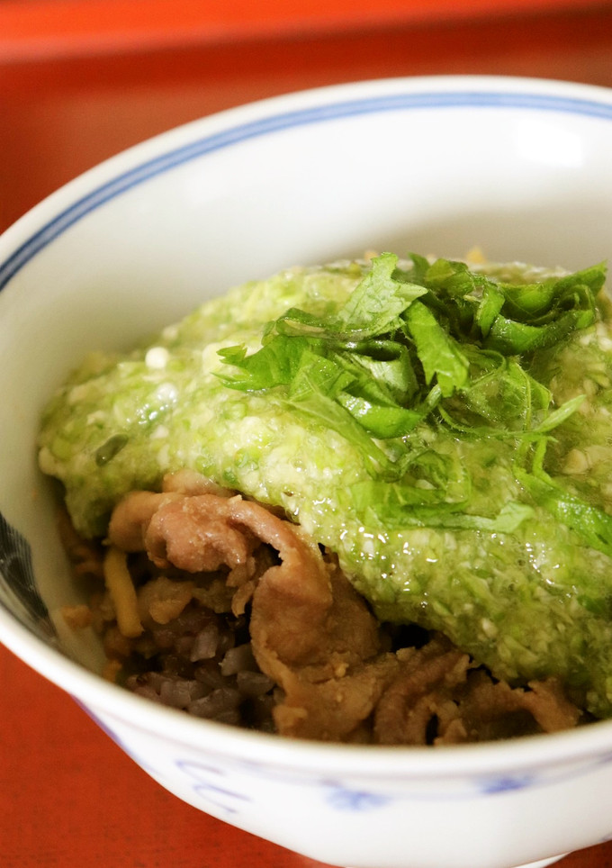 簡単♪美味♪豚肉時雨煮とろとろオクラの丼-レシピのメイン写真