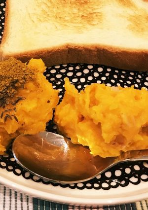Hokkaidoカボチャのサラダ-レシピのメイン写真