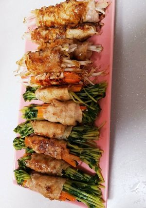 野菜の肉巻き-レシピのメイン写真
