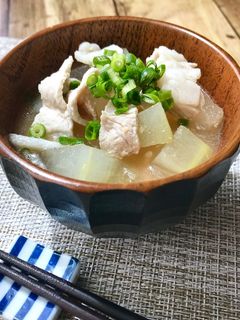 冬瓜の味噌汁-レシピのメイン写真
