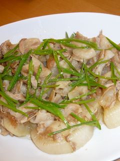 大根と豚肉の梅風味煮-レシピのメイン写真