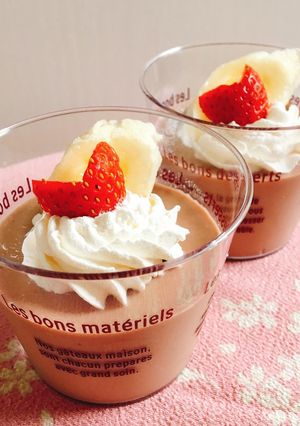 ☆レンジで手軽にチョコプリン☆-レシピのメイン写真