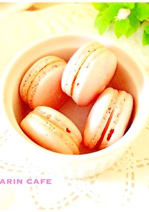 ラズベリーチョコのマカロン-レシピのメイン写真