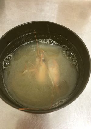 カワツエビのお吸い物-レシピのメイン写真