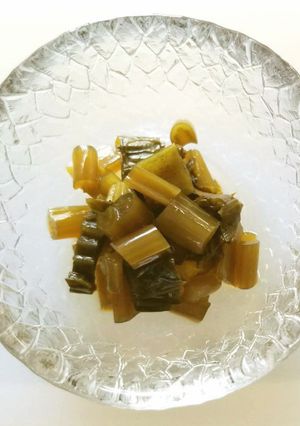 畑ワサビのピリ辛醤油漬け-レシピのメイン写真