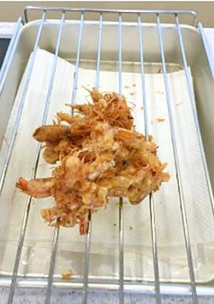 カワツエビの頭と殻のかき揚げ-レシピのメイン写真