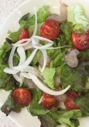 カワツエビのカルパッチョ-レシピのメイン写真