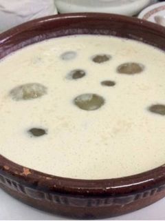 アホブランコ 白いガスパチョ#63】美味しいスペインのアホ・ブランコ : Ajo Blanco