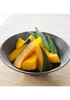 おだしの浸みた かぼちゃの煮物-レシピのメイン写真
