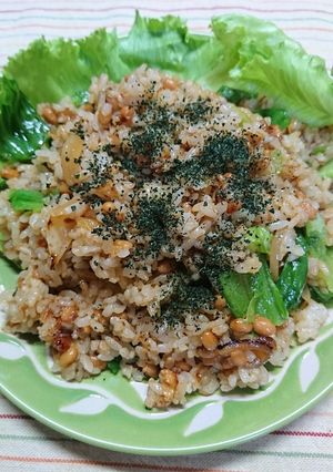 かおり青じそ香る納豆炒飯-レシピのメイン写真