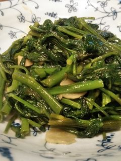 空芯菜の塩炒め-レシピのメイン写真