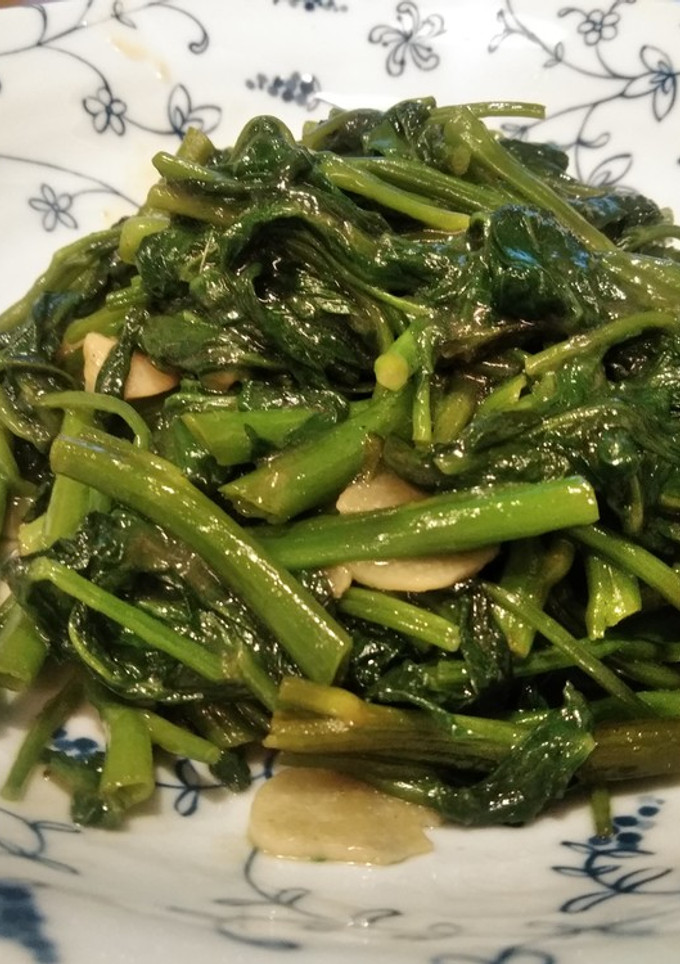 空芯菜の塩炒め-レシピのメイン写真