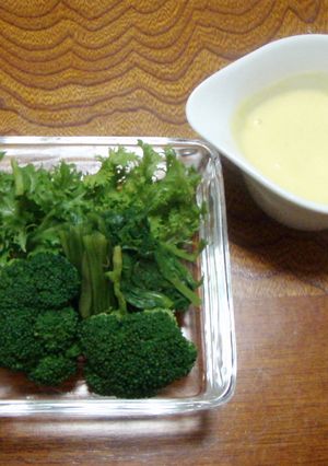 さっぱり☆緑の野菜のレモンソース☆-レシピのメイン写真