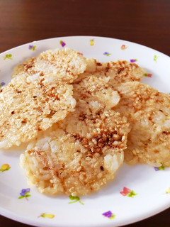 ご飯のおせんべい-レシピのメイン写真