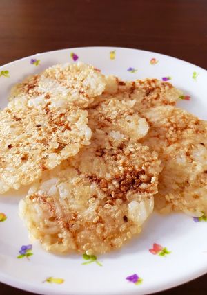 ご飯のおせんべい-レシピのメイン写真
