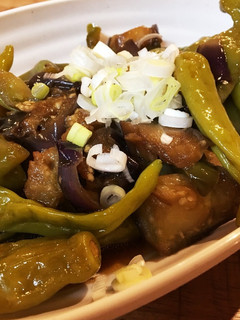 簡単!なすとピーマンとししとうのポン酢煮-レシピのメイン写真