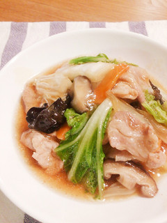 ご飯がすすむ!♡白菜と豚肉のうま煮♡-レシピのメイン写真