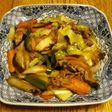 焼きそば風肉野菜炒め