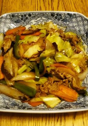 焼きそば風肉野菜炒め-レシピのメイン写真