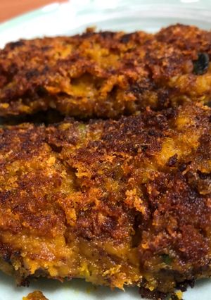 サックサク！カレーかぼちゃコロッケ-レシピのメイン写真