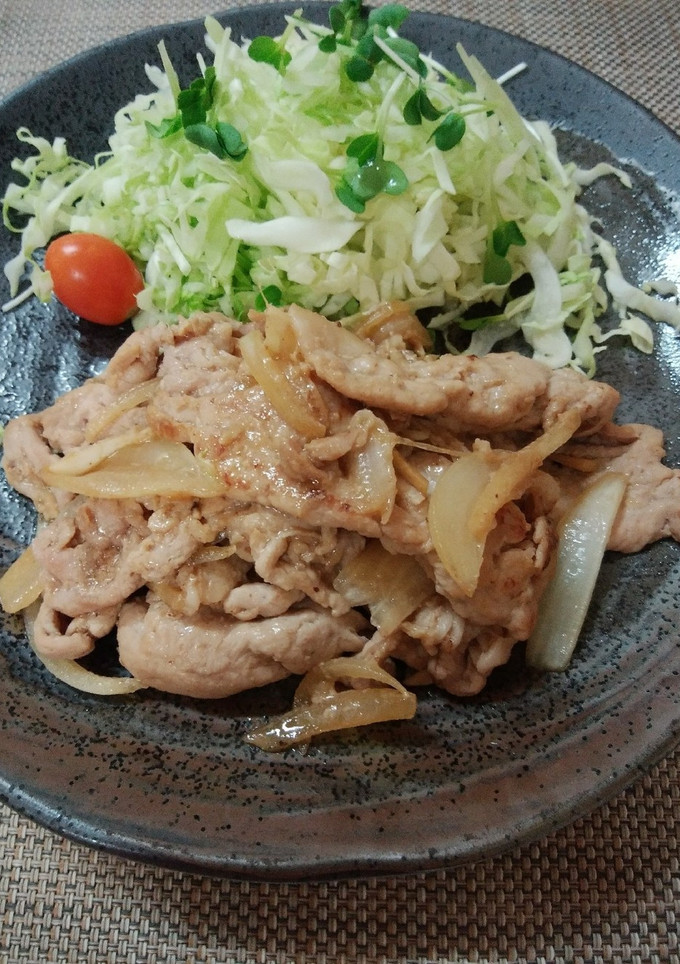 ☆豚小間☆柔らかしょうが焼き☆-レシピのメイン写真