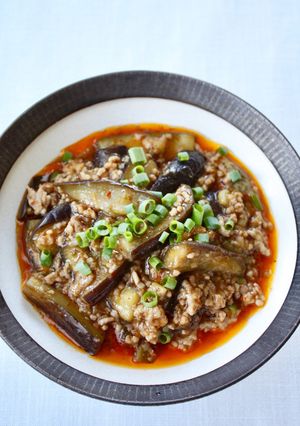 レンジで時短♪【麻婆茄子】-レシピのメイン写真