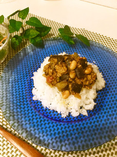 簡単!我が家の夏野菜のドライカレー-レシピのメイン写真