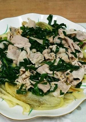 豚肉となすの冷しゃぶ-レシピのメイン写真