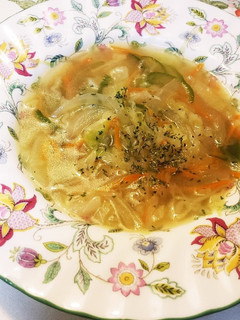 簡単!千切り野菜のスープ・ジュリエンヌ-レシピのメイン写真